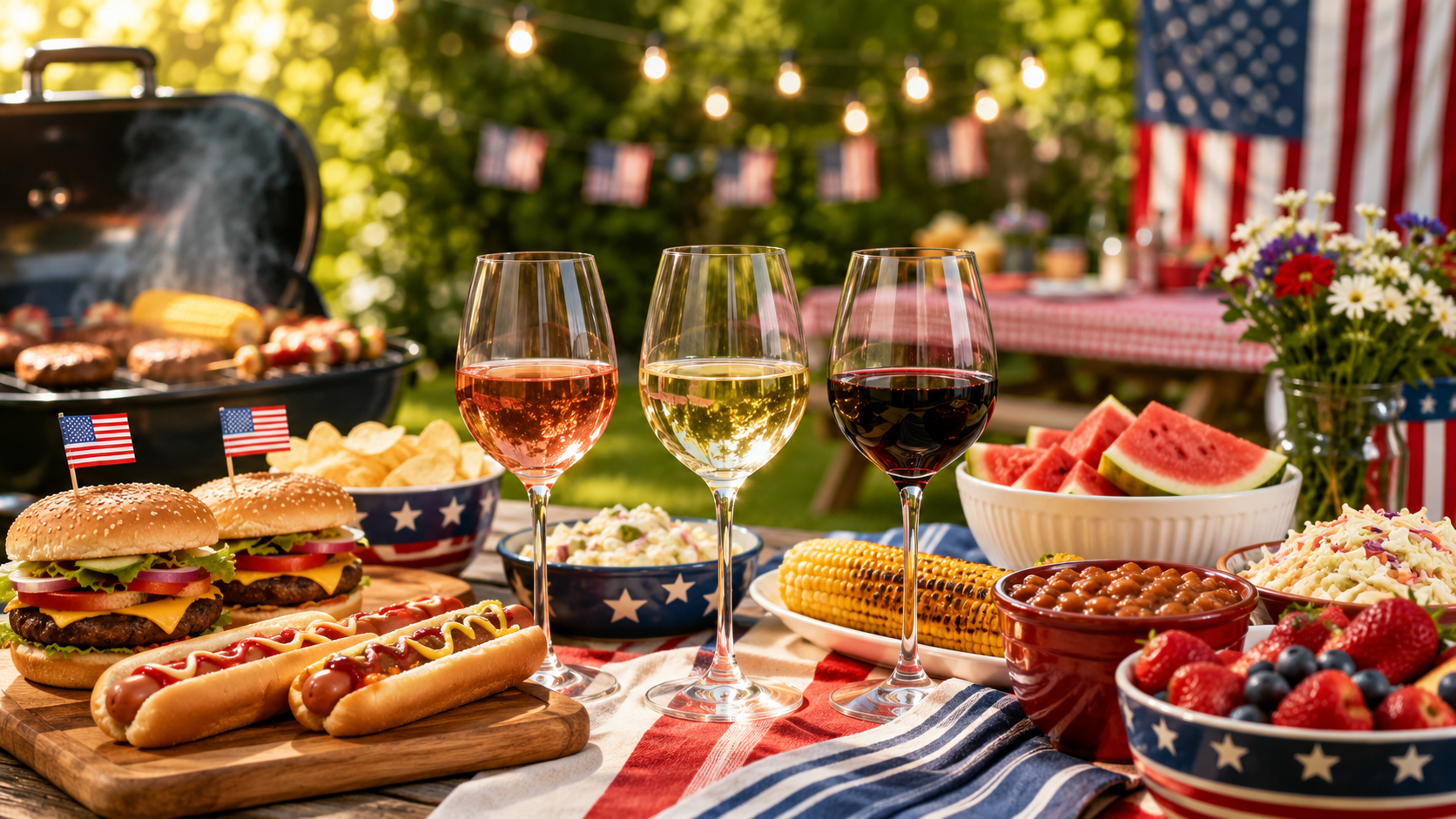 Choosing Wine for Your 4th of July Cookout